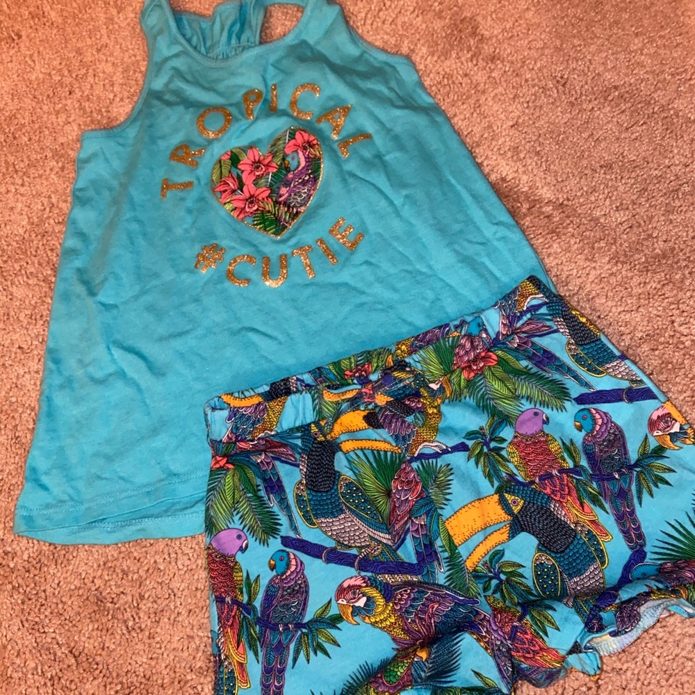 Girls short set